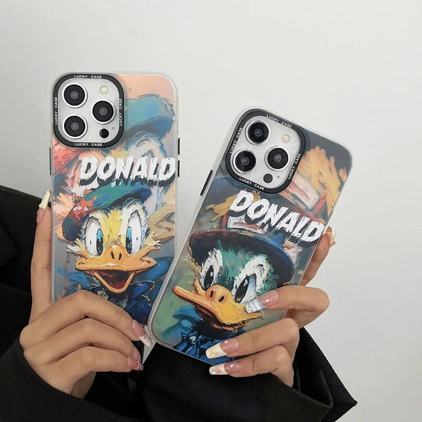 Cartoon Donald Duck Case For iPhone