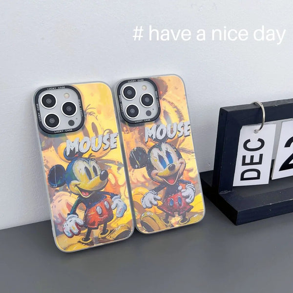 Cartoon Micky Mouse Phone Case For iPhone