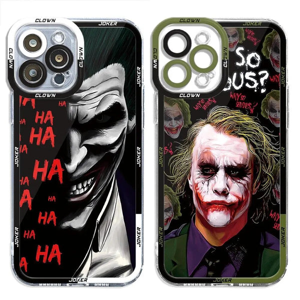 Multiple Joker Cases for iPhone 12 - 15