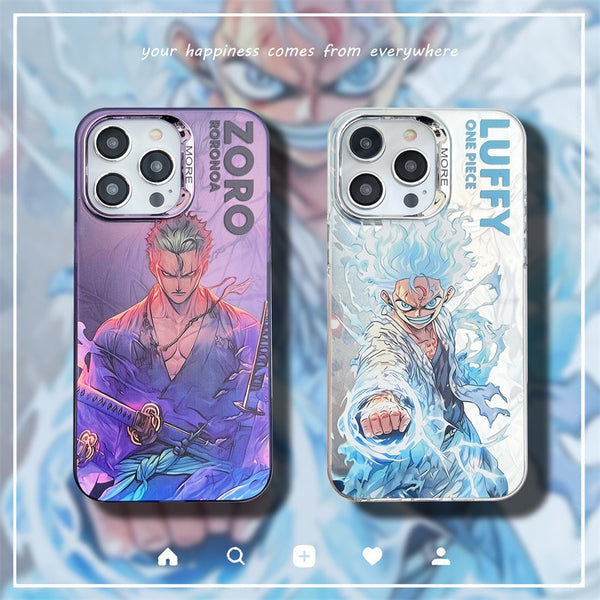 One Piece Luffy & Zoro Phone Case For iPhone