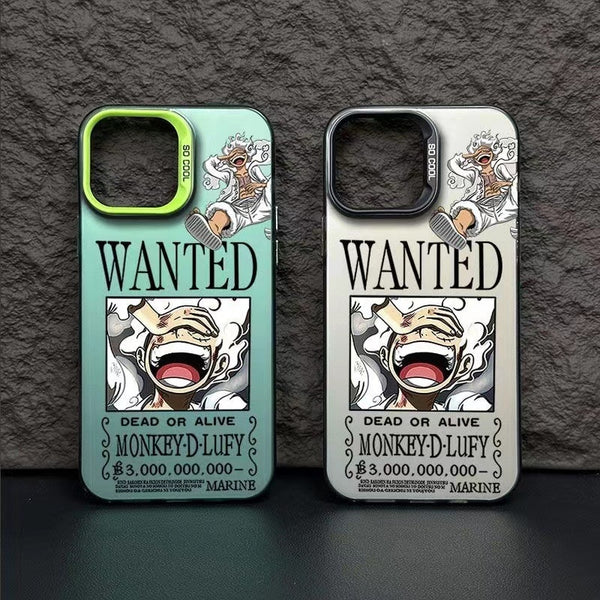 One Piece Luffy Wanted  Phone Case For iPhone